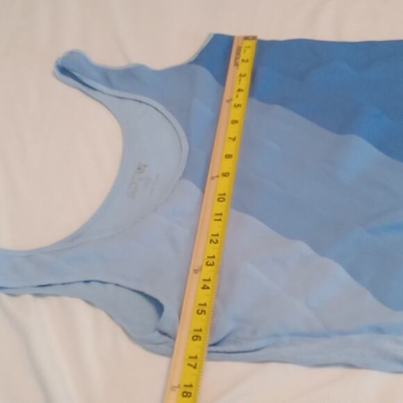 Apt 9 angle stripes blue tank . Flirty Small - Picture 5 of 7